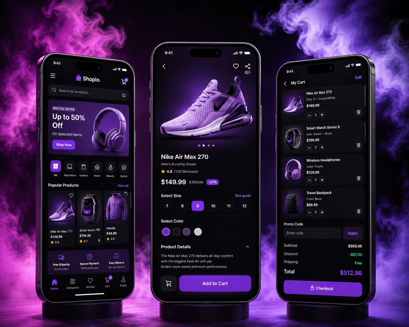 Ecommerce App UI